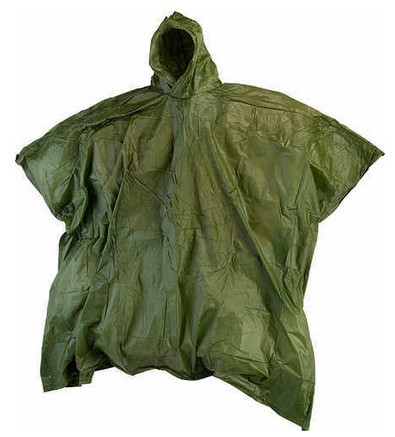 Texsport Texsport Vinyl Poncho, Olive Drab, 3682 3682