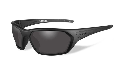 Wiley X Ignite Safety Glasses | Black Ops Smoke Grey Lens | Matte Black Frame | ACIGN01 Wiley X Ignite Safety Glasses | Black Ops Smoke Grey Lens | Matte Black Frame | ACIGN01