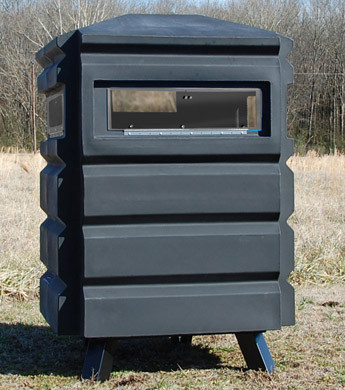 Southern Outdoor Technologies Sportsmans Condo Ridgeline Condo | Solid Blind for Hunting | Loaded | 48"L x 48"W x 62"H ridgeline