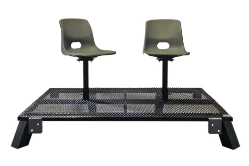 Sportsmans Condo Side-By-Side Platform | Customizable Blind for Hunting | Customizable | 48"L x 72"W Sportsmans Condo Side-By-Side Platform | Customizable Blind for Hunting | Customizable | 48"L x 72"W