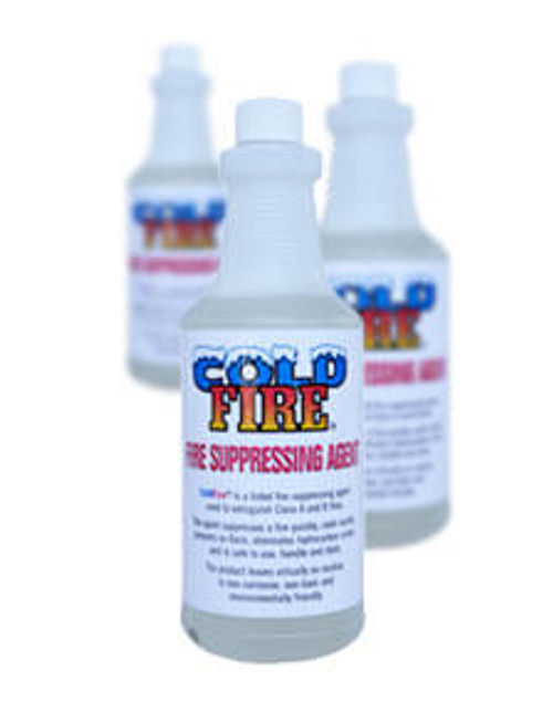 Cold Fire Concentrate Fire Extinguisher Refill | 32oz Bottle