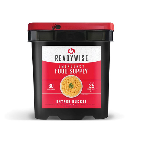 Readywise 60 Serving Entree Grab and Go Bucket | RW01-160