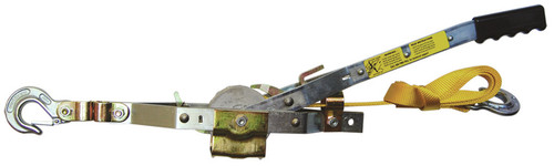 Maasdam 1 Ton Strap Puller with 12' Strap | WS-1 Maasdam 1 Ton Strap Puller with 12' Strap | WS-1