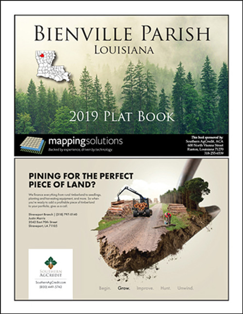 Bienville Parish Louisiana Plat Book of Landowner Maps Bienville Parish Louisiana Plat Book of Landowner Maps