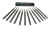 Archer Archer 6" Flat Files for Setting Rakers (Depth Gauges) | One Dozen A243