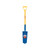 Seymour Midwest 14" Drain Spade | 28" Polymer Handle