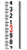 SECO Seco LR-PRO 25' Easy to Read Round Level Rod | Graduated in 10ths 90022