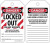 AccuForm OSHA Danger Safety Tags: Locked Out - Do Not Operate | 5 pk MLT407LPM