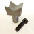 Orbit 4-1/2" 12 pt Bolt For Shankless Saw Teeth w/1" Bolt Hole 