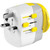 Worldwide Adaptor Twin USB-A