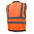 Radians SV59Z -2Z Class II Heavy Duty Surveyor's Safety Vest with Zipper