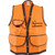 Jim-Gem/FS Jim-Gem Pro Orange 10 Pocket Cruiser Vest, 1000D Cordura Nylon