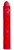 Dixon Red Fluorescan Scannable Lumber Crayons | 12 Count Box | 5" x 11/16" | Dixon | 13001 13001