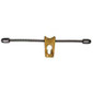 Golden Bell 5/8" Two Button Logging Cable Choker with Midget Hook