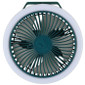 Rechargeable Camping Fan with LED Light