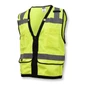 Radians SV59Z -2Z Class II Heavy Duty Surveyor's Safety Vest with Zipper