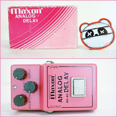 Maxon AD-80 Analog Delay | Vintage 1980s (Made in Japan)