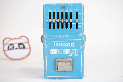 Maxon GE601 Graphic Equalizer | Vintage 1980s (Japan)