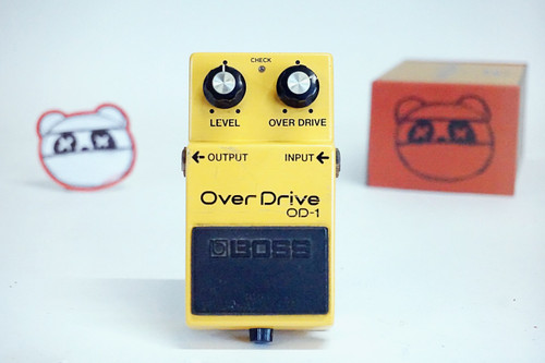 Boss OD-1 Overdrive| Rare: 1982 (NEC C4558C Chip)