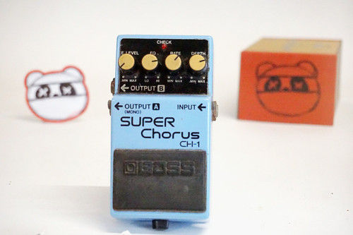 Boss CH-1 Super Chorus | 1993 Blue Label (Analog Version)