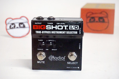 Radial BigShot i/O True-Bypass Instrument Selector