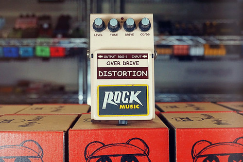 Rock Music RDO-1 Overdrive Distortion | Vintage 90s' Made in Thailand