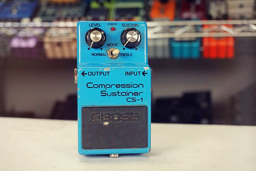 Boss CS-1 Compression Sustainer | Vintage 1981 (Silver Screw)