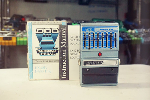 DOD Bass EQ FX42B | Graphic Bass Equalizer
