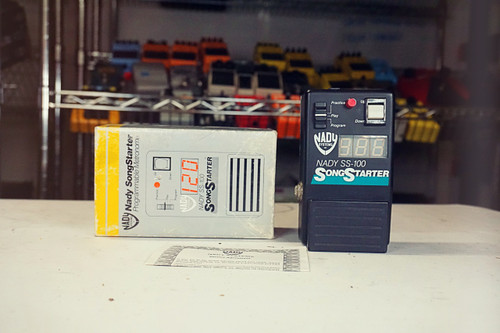 Nady SS-100 SongStarter Programmable Metronome Pedal w/Box