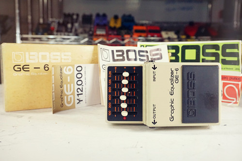 Boss GE-6 Graphic Equalizer | Vintage 1979