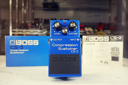 Boss CS-2 Compression Sustainer w/Box | Vintage 1981 (Made in Japan)