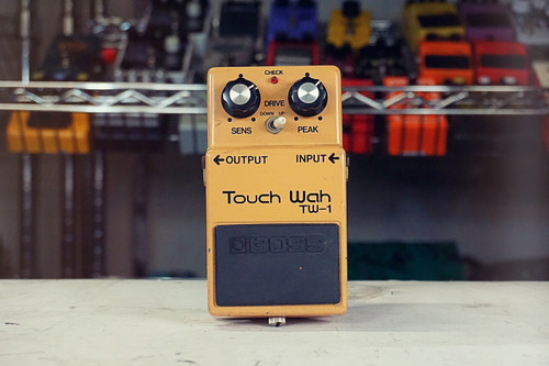 Boss TW-1 Touch Wah | Early Model: 1979  Silver Screw