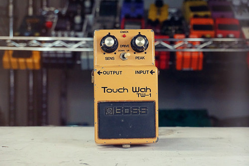 Boss TW-1 Touch Wah | Early Model:  1979  Silver Screw