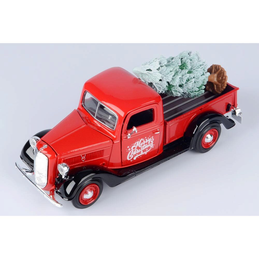 1937 Ford Holiday Pickup - Red 1:24 Scale | Collectable Diecast