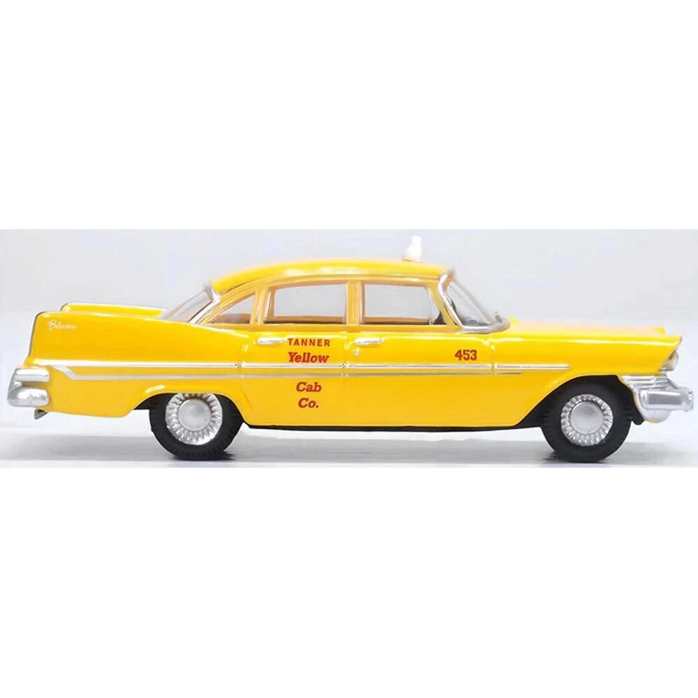 Modèle Réduit HO 1:87 Plymouth Savoy 1959 Jaune, Oxford Diecast - Neuf, Non Peint