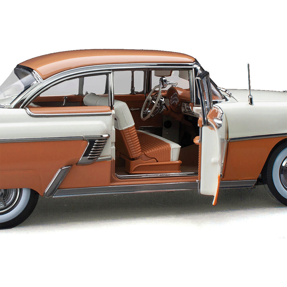 1956 Mercury Montclair Hard Top - Glamour Tan+Classic White 1:18