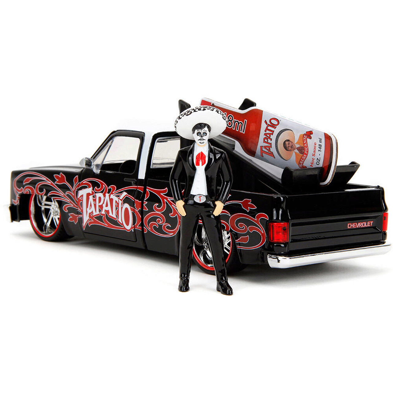 ミニカー TAPATIO Day of the Dead 1985 Chevrolet 1/24 Jada Tapatio Day of the Dead (Dia de los Muertos) 1985