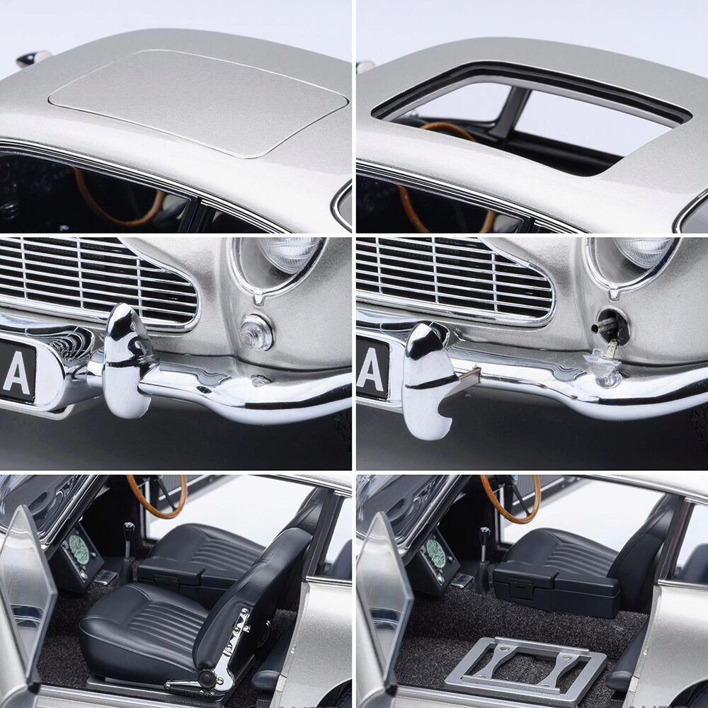 James Bond Aston Martin DB5 - Goldfinger w/Weapons 1:18 Scale