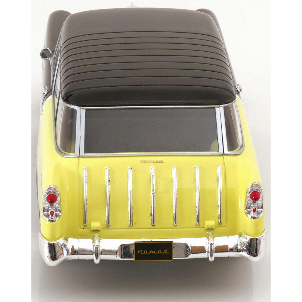 1956 Chevrolet Bel Air Nomad Custom - black/yellow 1:18 Scale