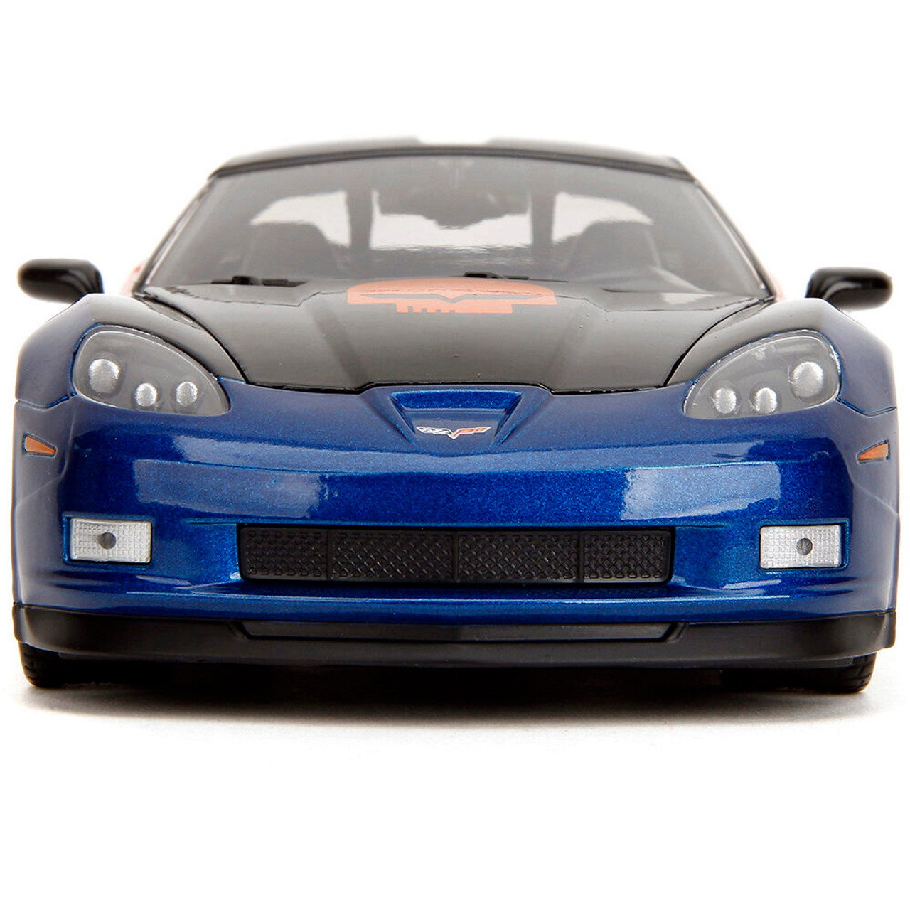 2006 Corvette Z06 - Blue & Orange 1:24 Scale | Collectable