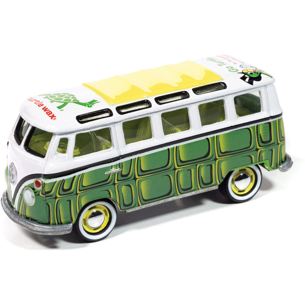 1965 Volkswagen 21 Window Samba Bus - Turtle Wax 1:64 Scale