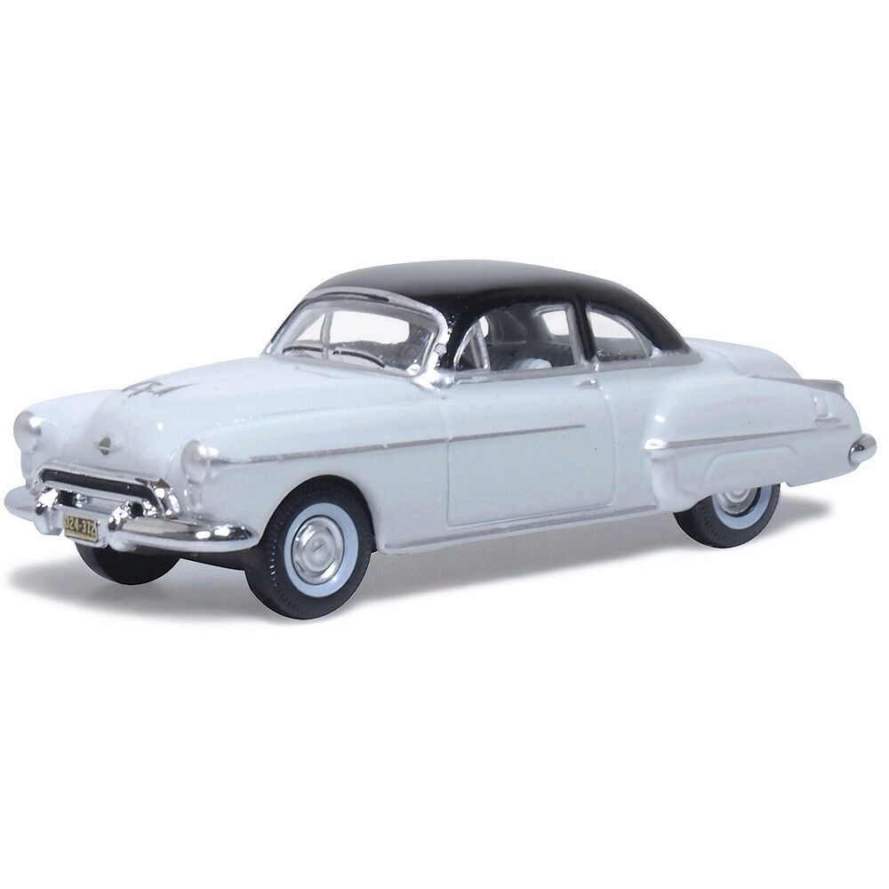 Miniature Voiture Oldsmobile Cabriolet 1957 échelle 1:87 - Oxford Diecast - Jaune - Collection