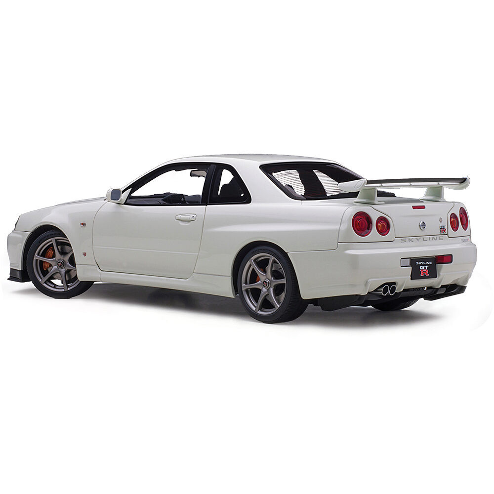 Nissan Skyline GT-R (R34) V-Spec II - White Pearl 1:18 Scale