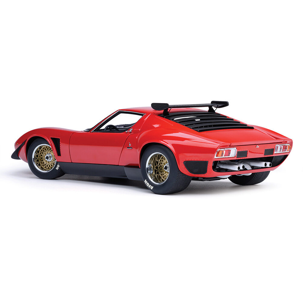 Lamborghini Miura SVR Jota - Red 1:18 Scale | Collectable Diecast