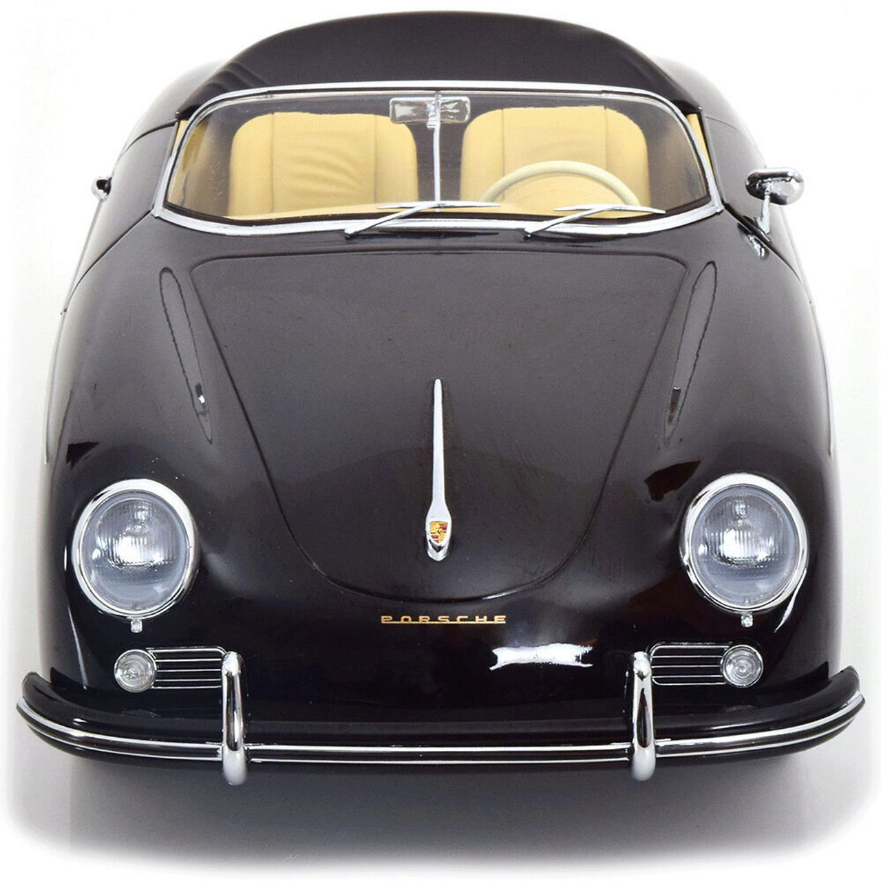 1955 Porsche 356 A Speedster - Black 1:12 Scale