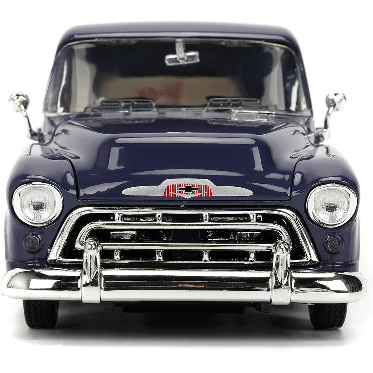 1957 Chevy Suburban with Chevron Gas Pump 1:24 Scale