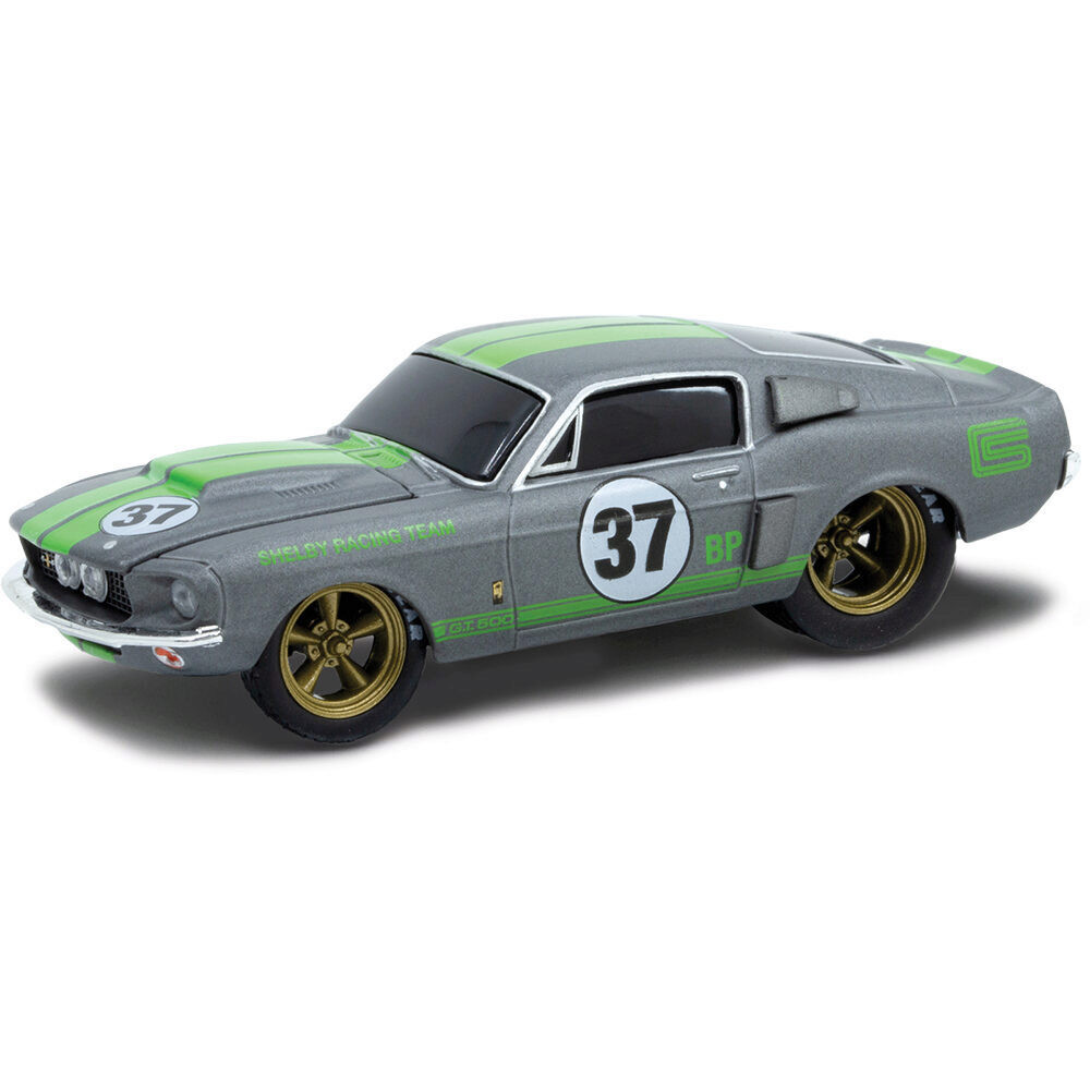 1967 Shelby GT 500 - Gray+Green 1:64 Scale | Collectable Diecast