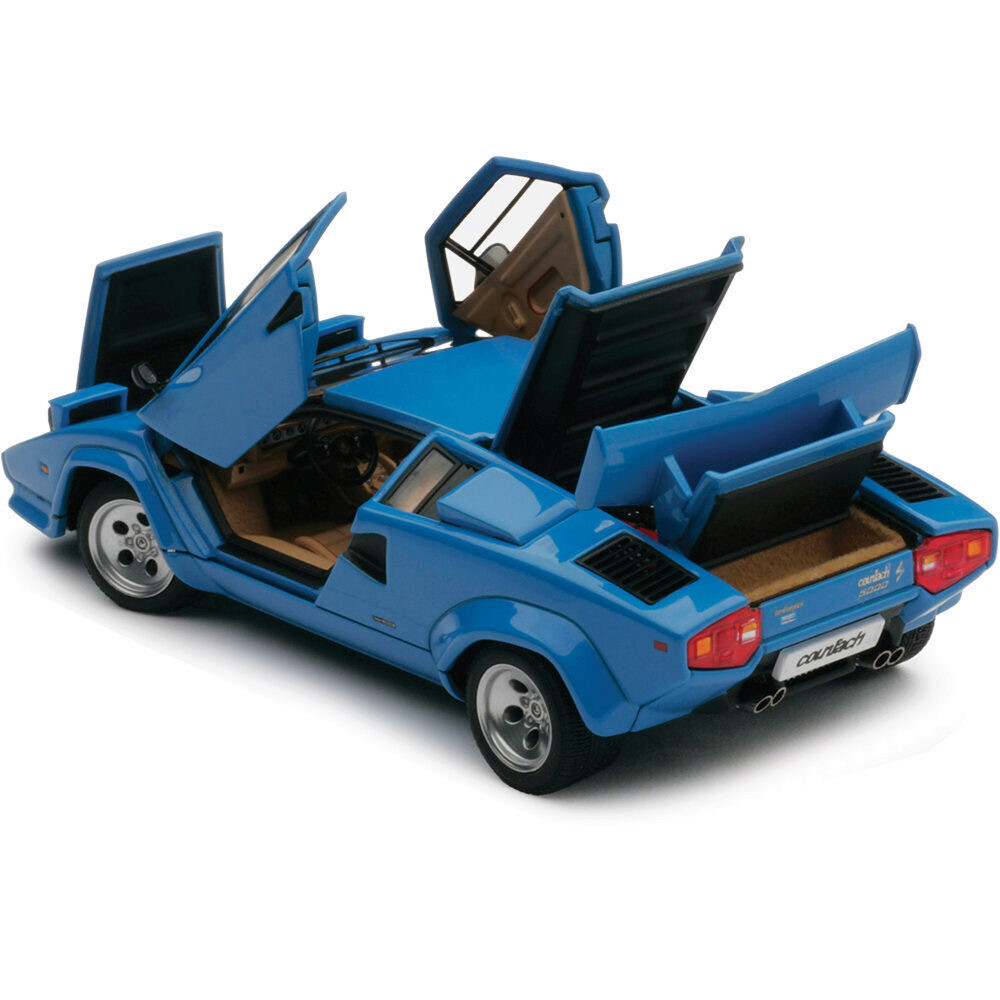 Lamborghini Countach 5000 S - Blue 1:43 Scale | Collectable Diecast