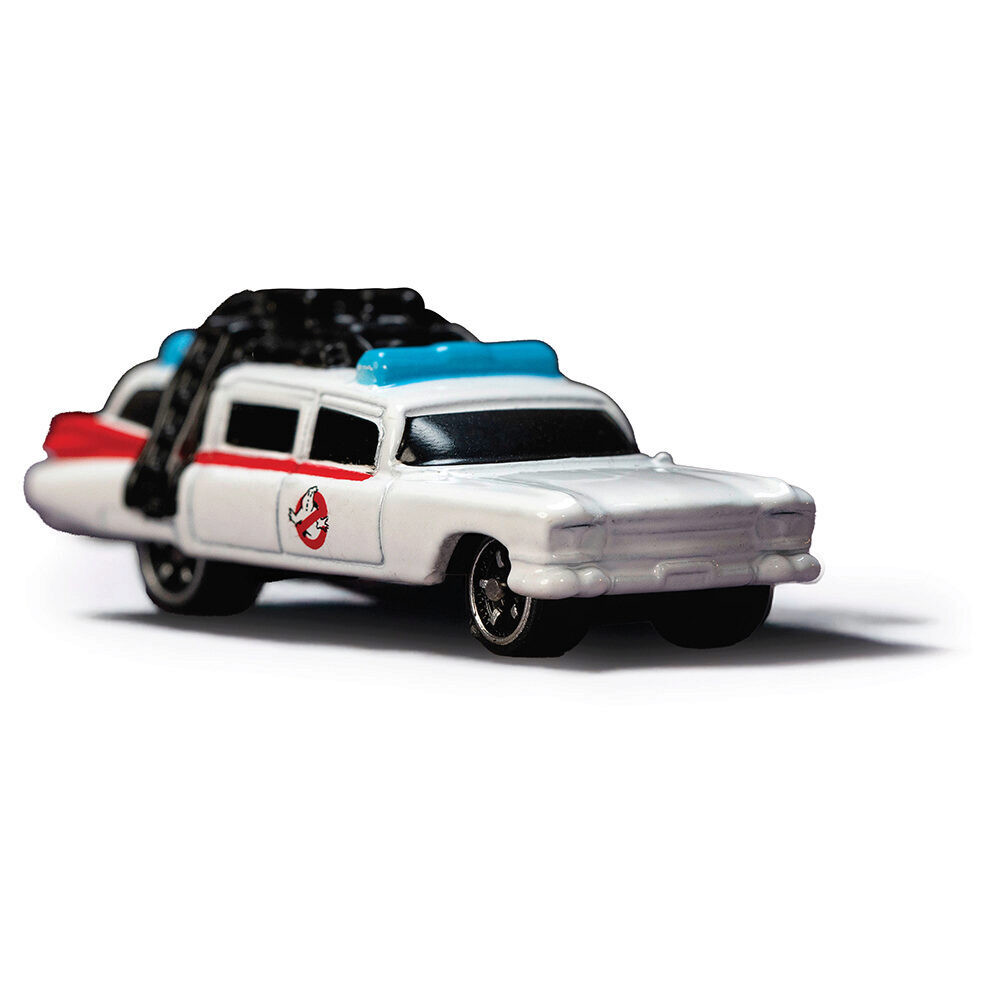 Ghostbusters Stay Puft Marshmallow Man & ECTO-1 - Nano Rides