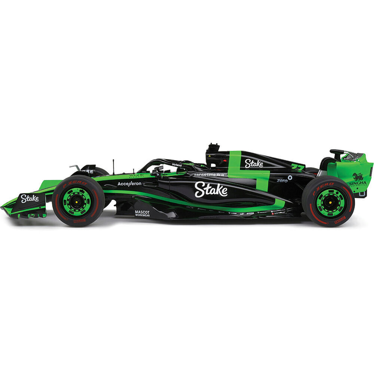 2024 KICK SAUBER F1 TEAM C44 BLACK - V.BOTTAS JAPAN GP 1:18